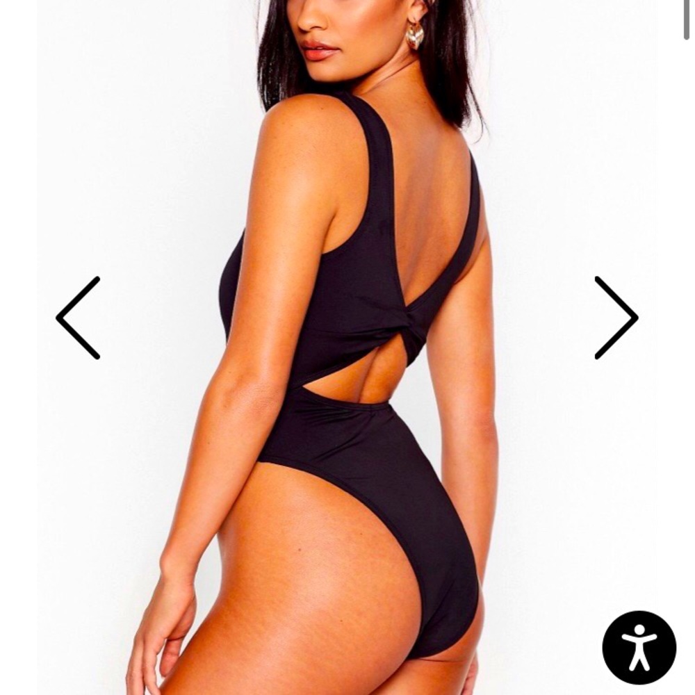 Nasty Gal NWT high-leg swimsuit